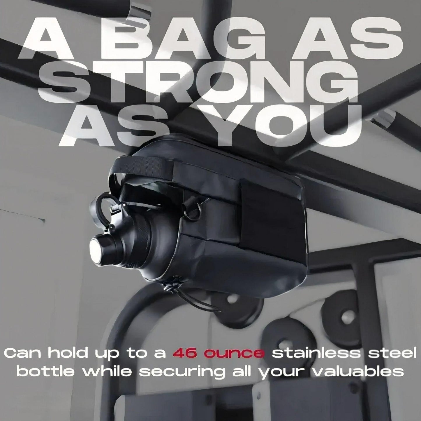 Magnetic Secure Fitness Gear Bag