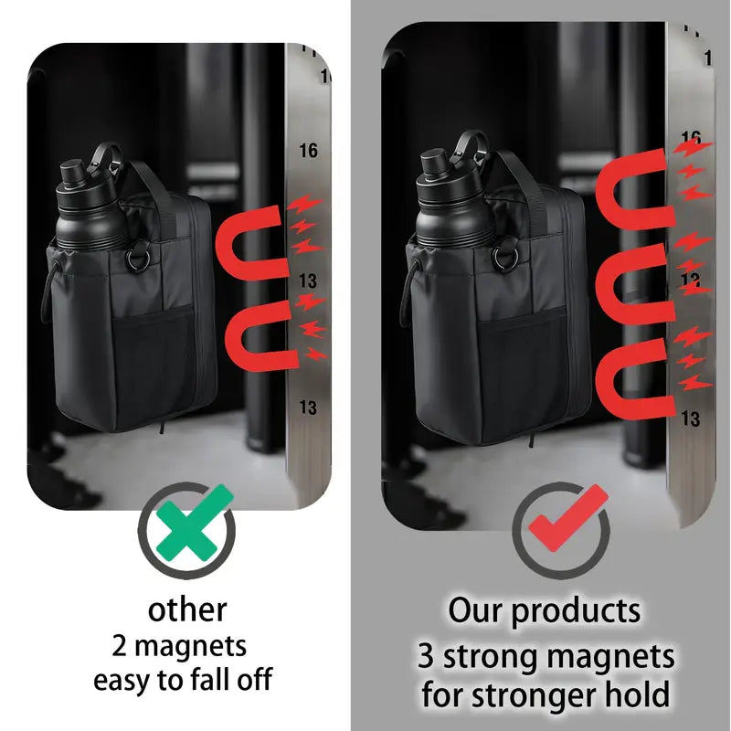 Magnetic Secure Fitness Gear Bag